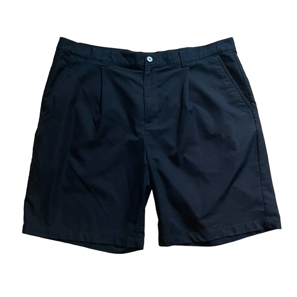 adidas Other - Adidas Black Pleated Front Golf Shorts 40